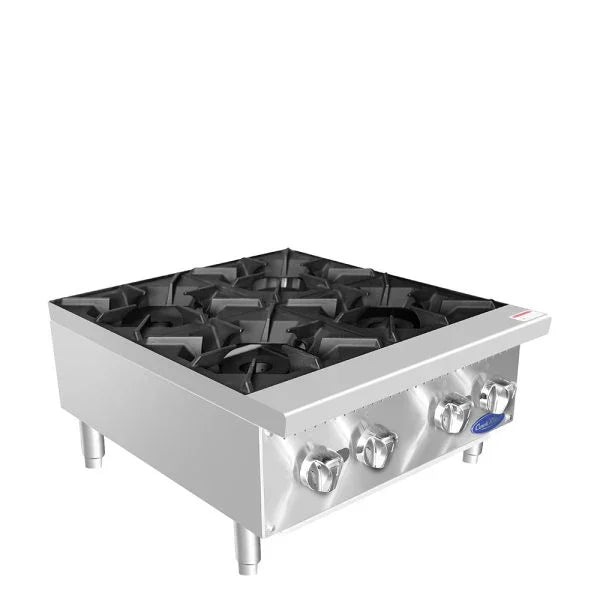 Atosa ACHP-4 | Cook Rite | 24" 4-Burner Cookrite Heavy Duty Countertop