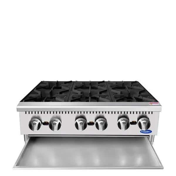 Atosa ACHP-6 | Cook Rite | 36" 6-Burner Countertop Range | Natural Gas