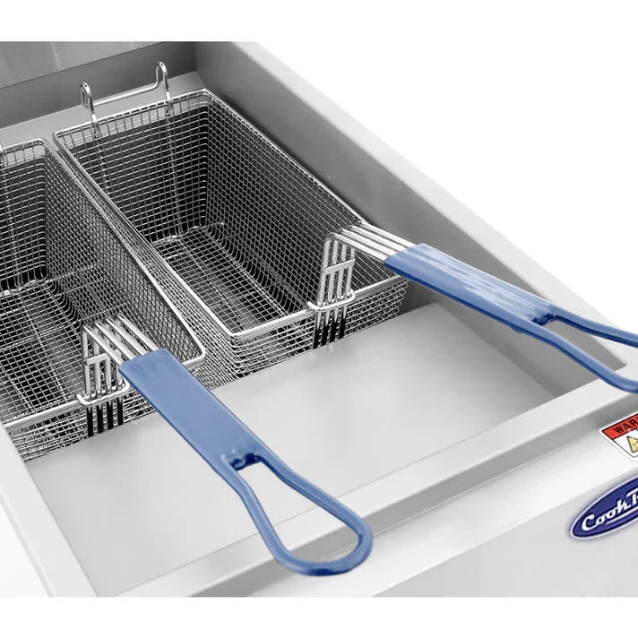 Atosa ATFS-50 | Gas Heavy Duty Deep Fryer 50 Lb Capacity  Deep Fryers