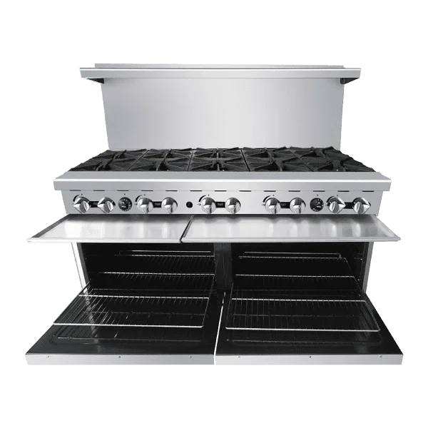 Atosa AGR-10B-LP | Cook Rite | 60" 10-Burner Cookrite Range | LPG
