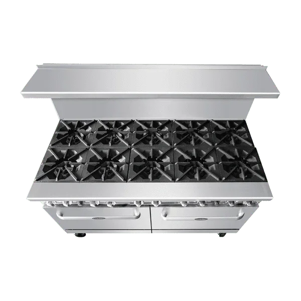 Atosa AGR-10B-LP | Cook Rite | 60" 10-Burner Cookrite Range | LPG