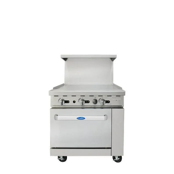 Atosa AGR-36G-LP | Cook Rite | 36" Cookrite Range | Manual Griddle Top | LPG