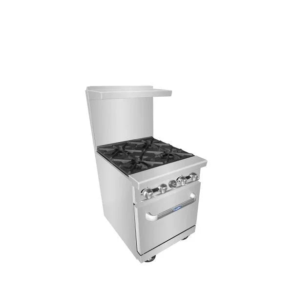 Atosa AGR-4B-LP | Cook Rite | 24" Cookrite Range | Four Open Burners