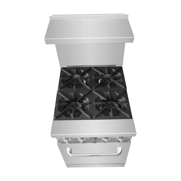 Atosa AGR-4B-LP | Cook Rite | 24" Cookrite Range | Four Open Burners