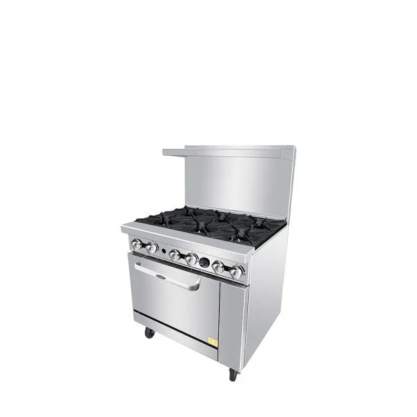 Atosa AGR-6B-NG | Cook Rite | 36" 6-Burner Cookrite Gas Range | NG