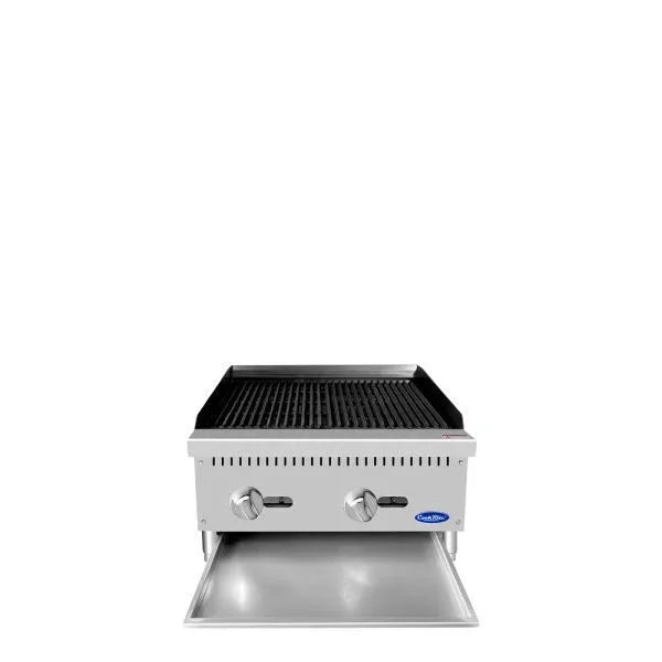 Atosa ATCB-24 | Cook Rite | 24" Cookrite Countertop Radiant Charbroiler NG