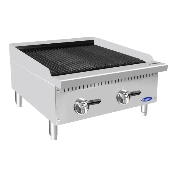 Atosa ATCB-24 | Cook Rite | 24" Cookrite Countertop Radiant Charbroiler NG