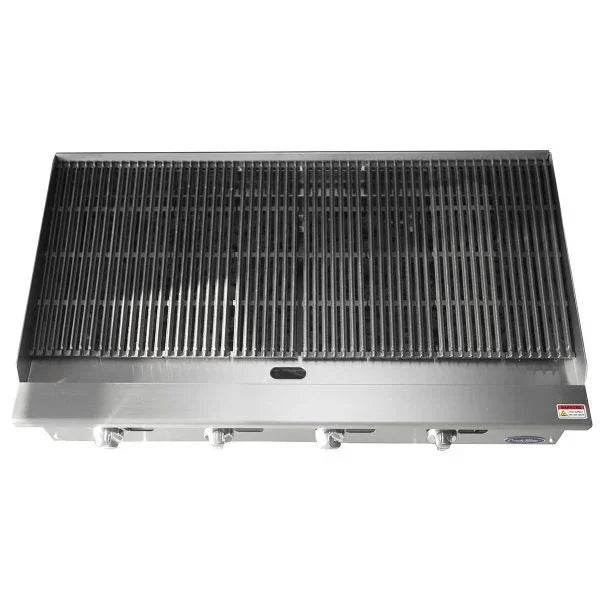 Atosa ATCB-48 | Cook Rite | 48" Cookrite Countertop Radiant Charbroiler NG