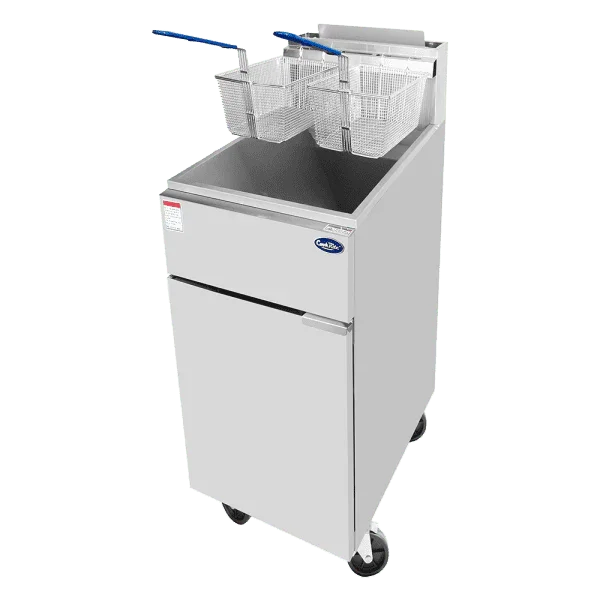 Atosa ATFS-35ES-NG | Cook Rite | Cookrite 35 Lb. Deep Fryer, NG