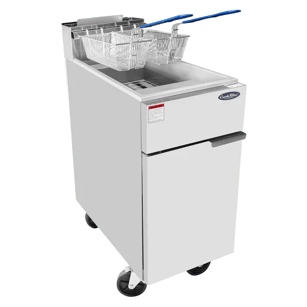Atosa ATFS-35ES-NG | Cook Rite | Cookrite 35 Lb. Deep Fryer, NG