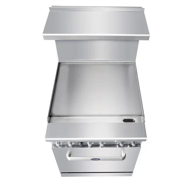 Atosa AGR-24G-NG | Cook Rite | 24" Cookrite Gas Griddle | Standard Oven Range | NG