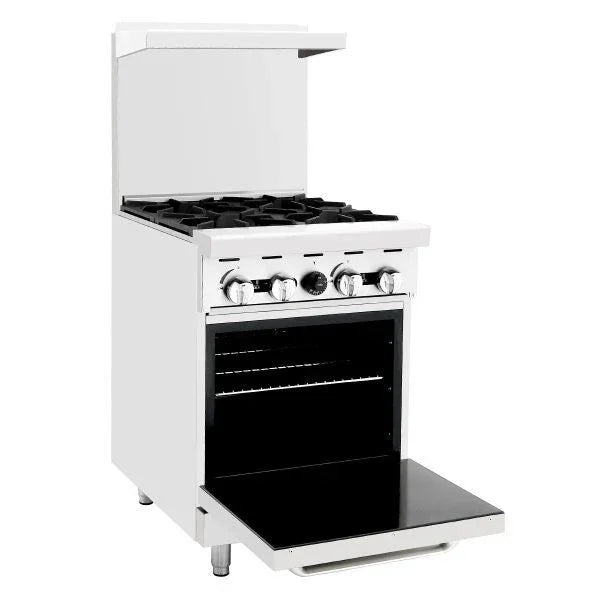 Atosa AGR-4B-NG | Cook Rite | 24" 4-Burner Cookrite Gas Range NG