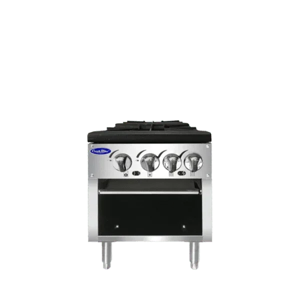 Atosa ATSP-18-2 | Cook Rite | 40" Cookrite Stock Pot Stove | Two Gas Burners