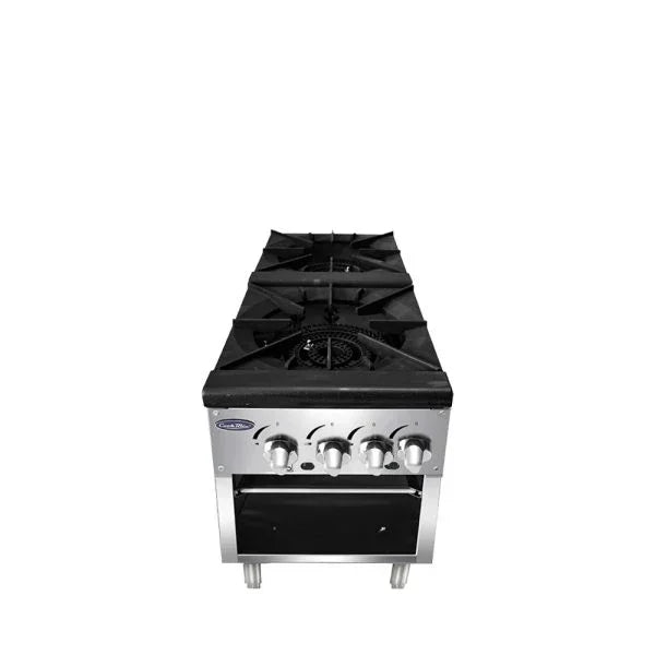 Atosa ATSP-18-2 | Cook Rite | 40" Cookrite Stock Pot Stove | Two Gas Burners