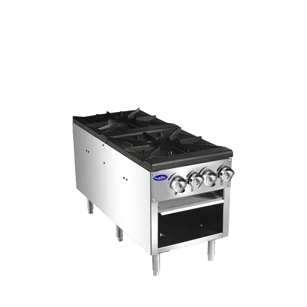 Atosa ATSP-18-2 | Cook Rite | 40" Cookrite Stock Pot Stove | Two Gas Burners