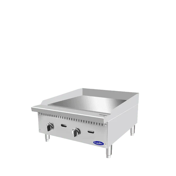 Atosa ATTG-24 | Cook Rite | 24" Gas Griddle | Thermostatic Control | 1" Griddle Plate
