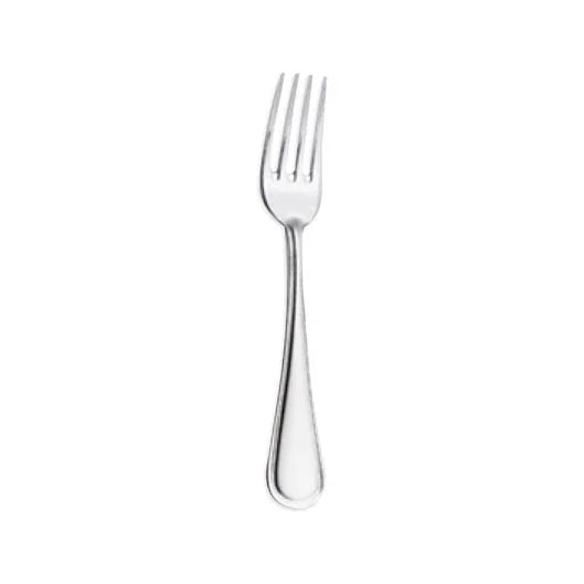 Corby Hall Flatware 7.25" Valencia Chrome Plated Salad/Dessert Fork (12/Case) | C7627