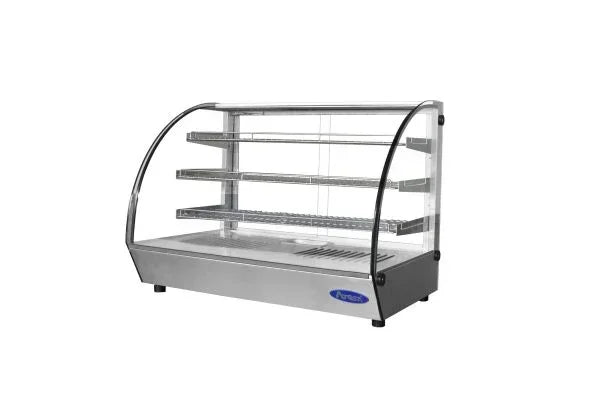 Atosa CHDC-56 | Cook Rite | 35" Curved Glass Countertop Heated Display Case | 5.6 Cu. Ft.