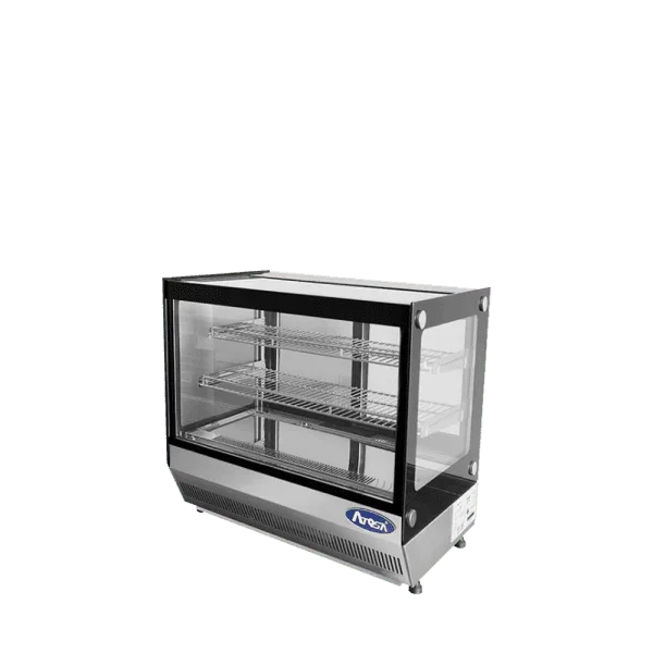 Atosa CRDS-42 | 28" Full Service Countertop Refrigerated Display Case | 4.2 Cu. Ft.
