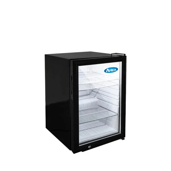 Atosa CTD-3 | 17" 1-Glass Door Countertop Merchandiser Cooler  3 Cu. Ft.