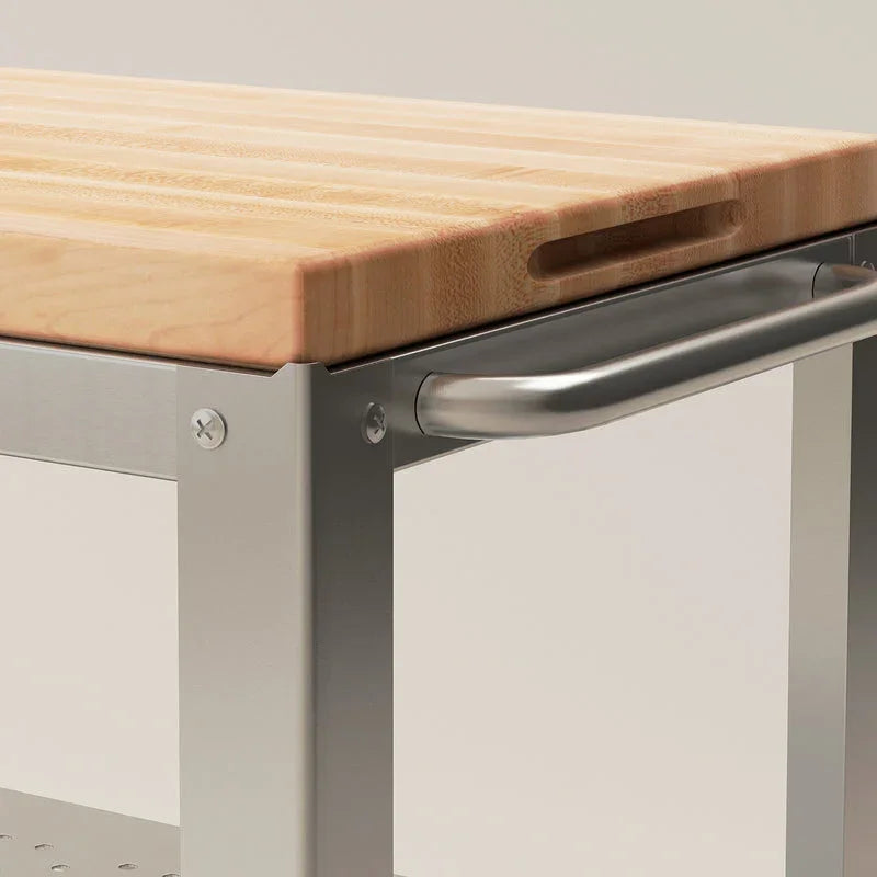 John Boos Maple Cucina Culinarte Cart with Removable Cutting Board |  CU-CULART30