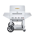 Crown Verity CV-MCB-30PRO-NG Professional Series, Mobile Outdoor Charbroiler, 30 in  Grill Package, natural g