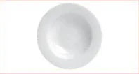 Porland Dove 9.9" White Deep Plate (6/Case) | 04AP008939