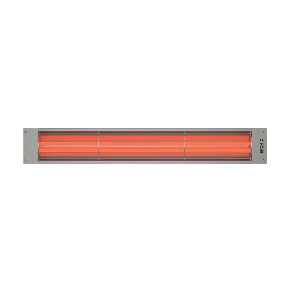 BROMIC Cobalt Electric Silver Heater
