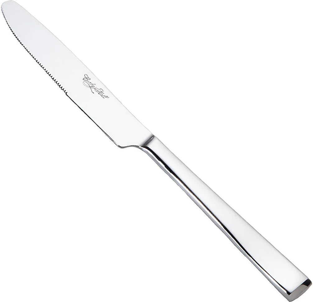 Corby Hall Flatware KM5251 - Oslo Satin Dinner Knife with Solid Handle