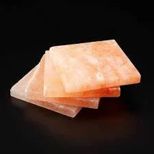 DRY AGER DU0055 Salt-Block Set of 4 Natural Crystal Salt Pieces