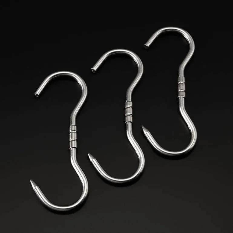 Swivel Hooks Set of 10 Stainless Steel Hooks