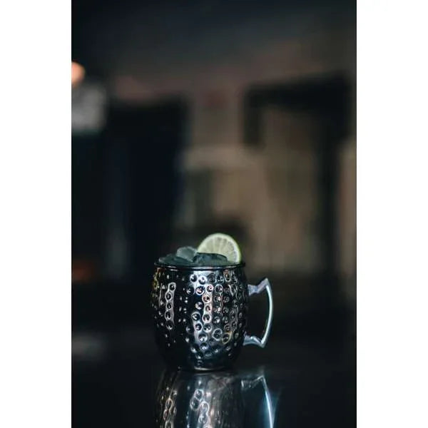Arcoroc Moscow Mule Black Hammered 16 oz Cup (12/Case) | FK493