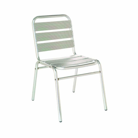 Flora Side Chair Aluminum