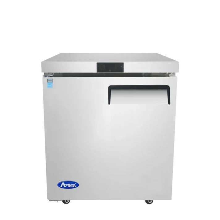 Atosa MGF8405GRL | 27" Undercounter Freezer  Left-Hand Hinge  7.2 Cu. Ft.