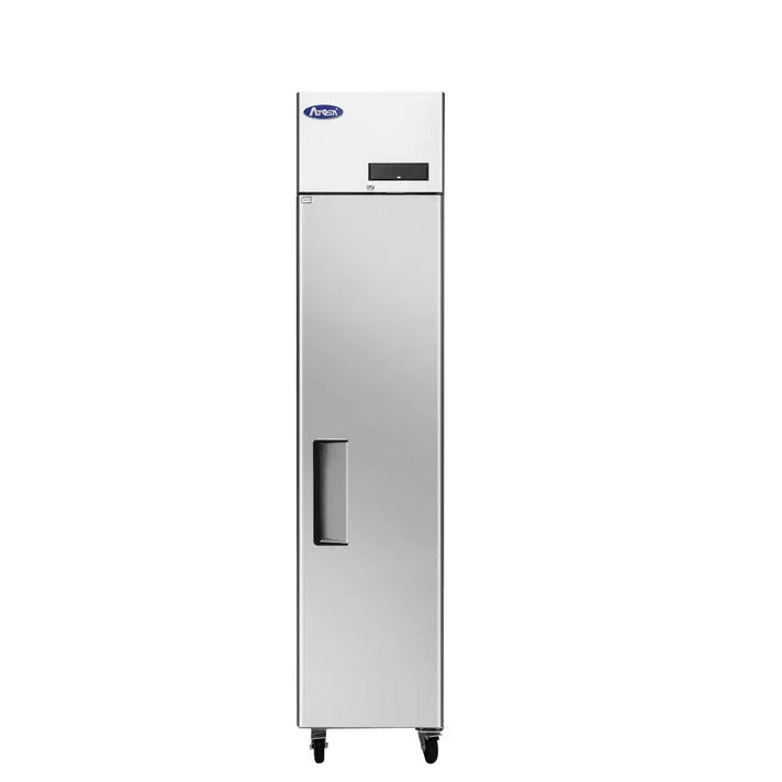 Atosa MBF15FSGR | 17" 1-Solid Door Reach-In Freezer  Top Mounted  13 Cu. Ft.