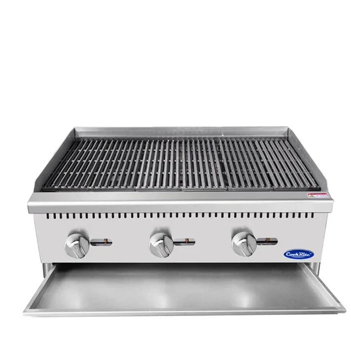 Atosa ATCB-36 | Cook Rite | 36" Cookrite Countertop Radiant Charbroiler NG