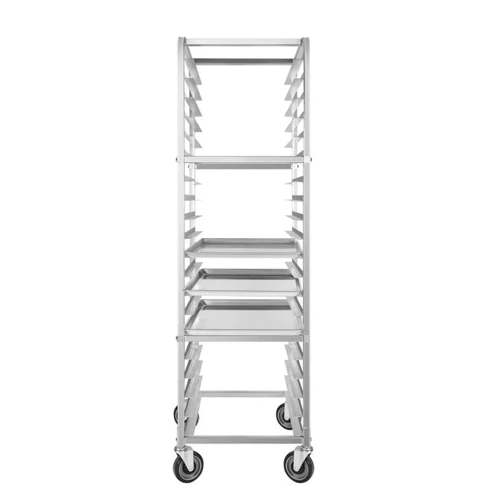 Atosa MPRA-20 | Mixrite | 20-Tier Aluminum Pan Rack | Bun Tray Rack | With Casters