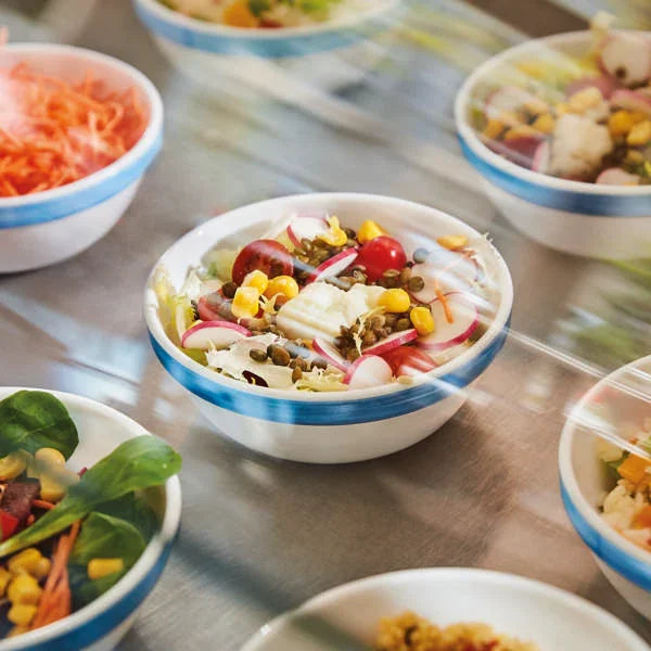 Arcoroc Brushed Blue Jean 10.5 oz Rim Bowl (36/Case) | H3615