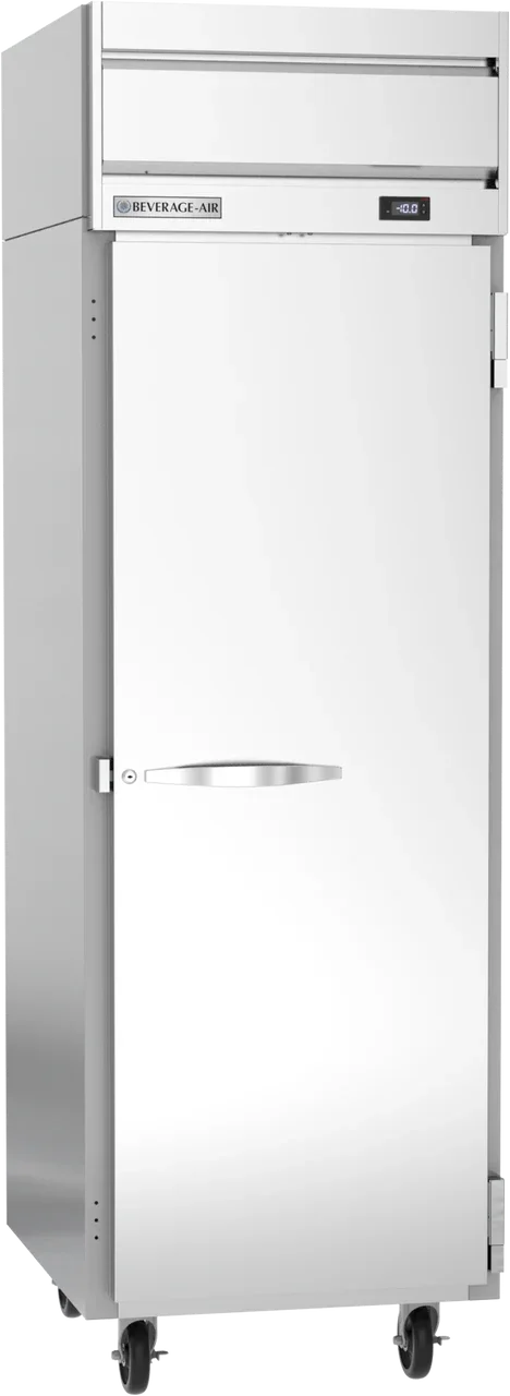 Beverage Air 26" Horizon Series Solid Door Reach-In Freezer, Top Mounted, 21.06 cu. ft. | HF1HC-1S