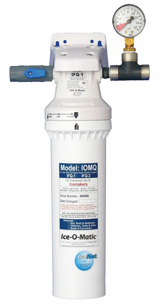 ICE-O-MATIC Single Water Filter Manifold System (15,000 Gal Capacity, 1.5 gmp Flow Rate) | IFQ1