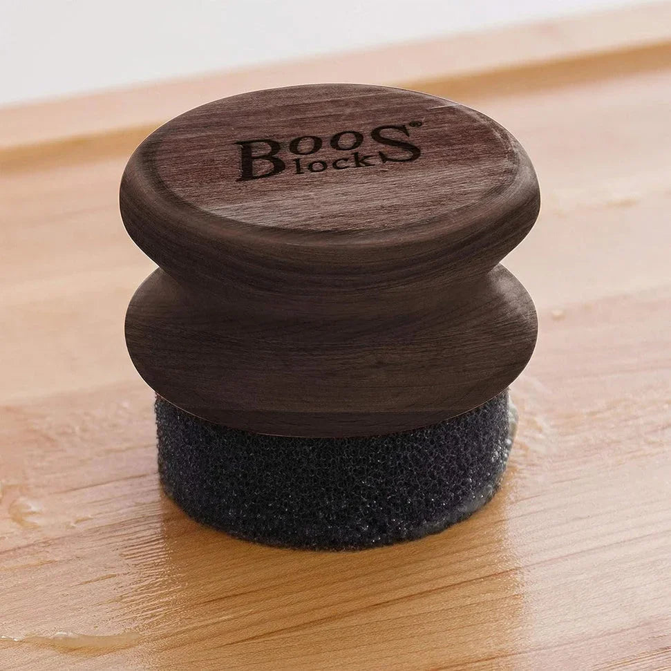 John Boos American Black Walnut Applicator for Mystery Oil and Board Cream | APPLICRND-W