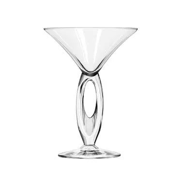 LIBBEY 8883 Martini Glass 6-3/4 oz Safedge Rim Omega Design