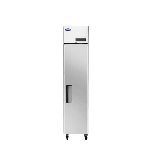 Atosa MBF15RSGR | 17" 1-Solid Door Reach-In Refrigerator  Top Mounted  13 Cu. Ft.