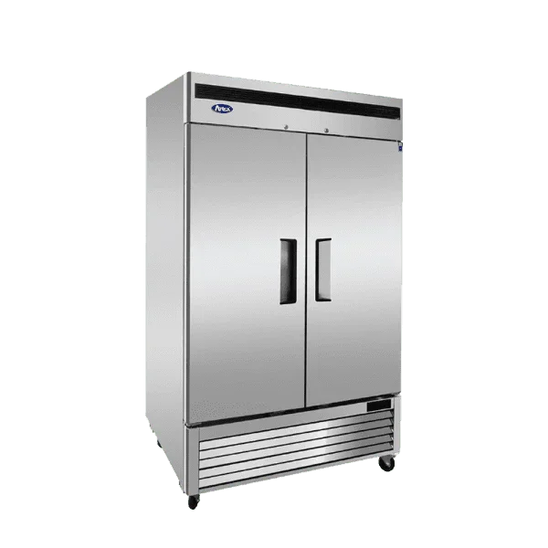 Atosa MBF8503GR | 54" 2-Solid Door Reach-In Freezer  44.77 Cu. Ft.