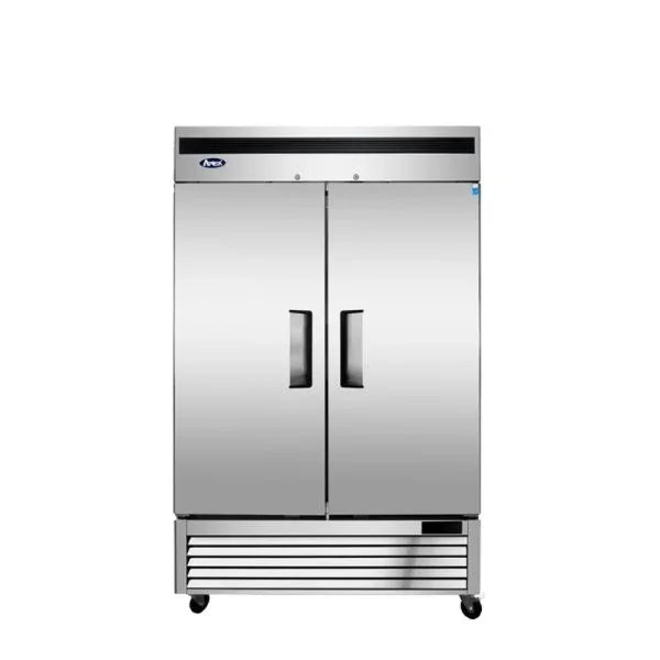 Atosa MBF8503GR | 54" 2-Solid Door Reach-In Freezer  44.77 Cu. Ft.