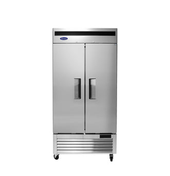 Atosa MBF8502GR Atosa Freezer, reach-in, two-section, 39-1/2 in W x 31-7/10 in D x 83-1/10 in H,