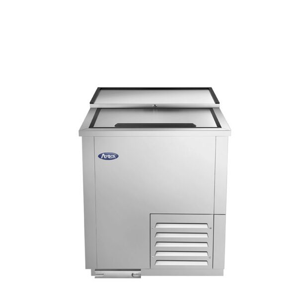 Atosa MBGF24GR Glass Froster with Slide Top and 5 cu. ft Capacity