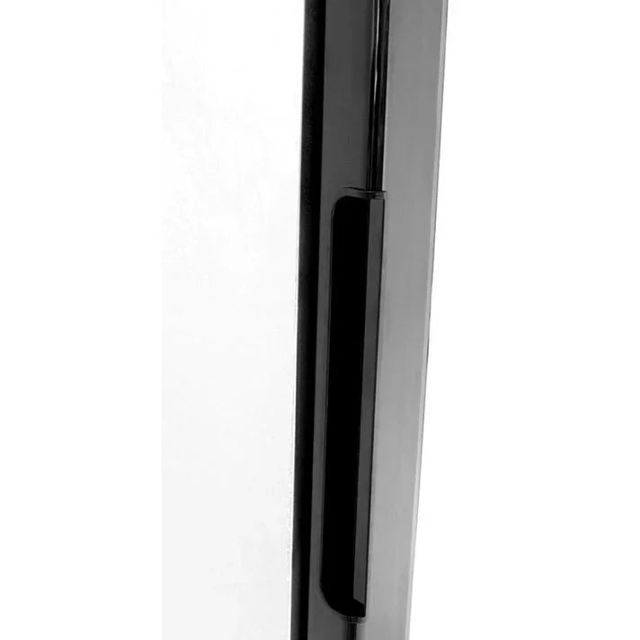 Atosa MCF8727GR | 54" 2-Sliding Glass Door  Black Cabinet Refrigerated Merchandiser  Bottom Mounted  44.9 Cu. Ft.