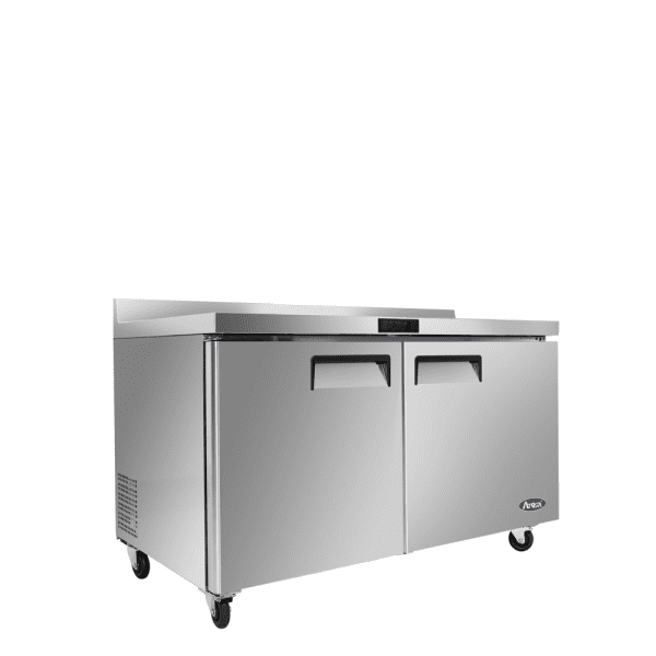 Atosa MGF8413GR Freezer Counter Work Top Two-Section Design 13.4 cu. ft.