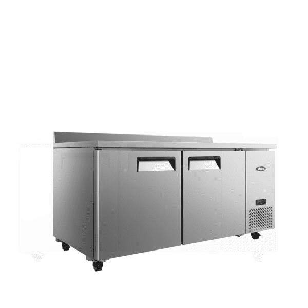 Atosa MGF67GR Worktop Refrigerator with 4 in Backsplash and One Section